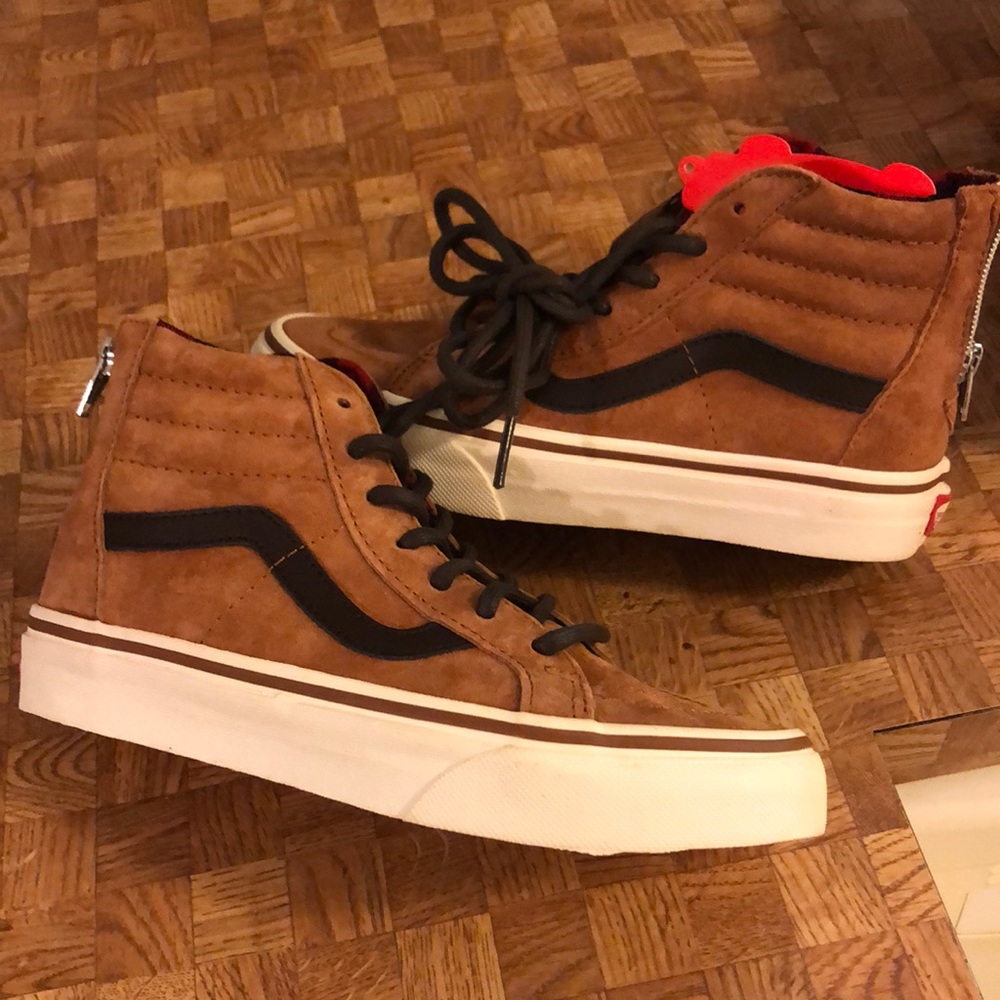 Vans 2.5 Suede Sk8-Hi MTE Zip Up Glazed Ginger